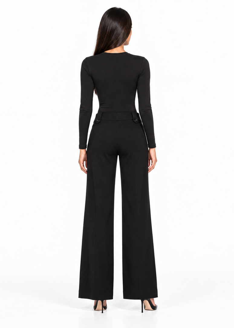 Women's SIENA bodysuit in black