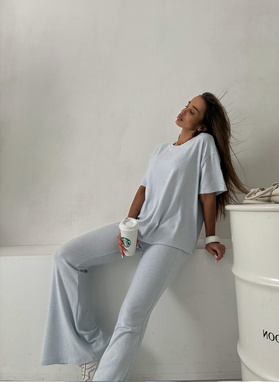 SARA ENO Women's Set, Light Blue