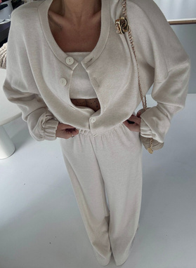 AURA 3-Piece Set, Light Beige