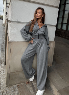 Women's tracksuit set ROMA gray