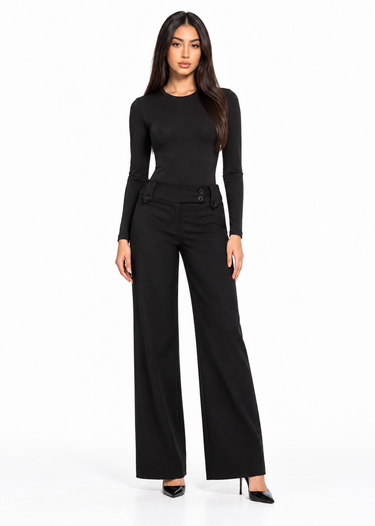 Women's SIENA bodysuit in black