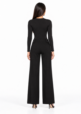Women's SIENA bodysuit in black