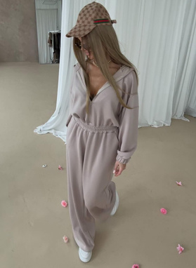 MODA Women's Beige Viscose Jumpsuit