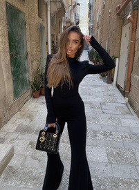 SOFT Black Women's Jumpsuit