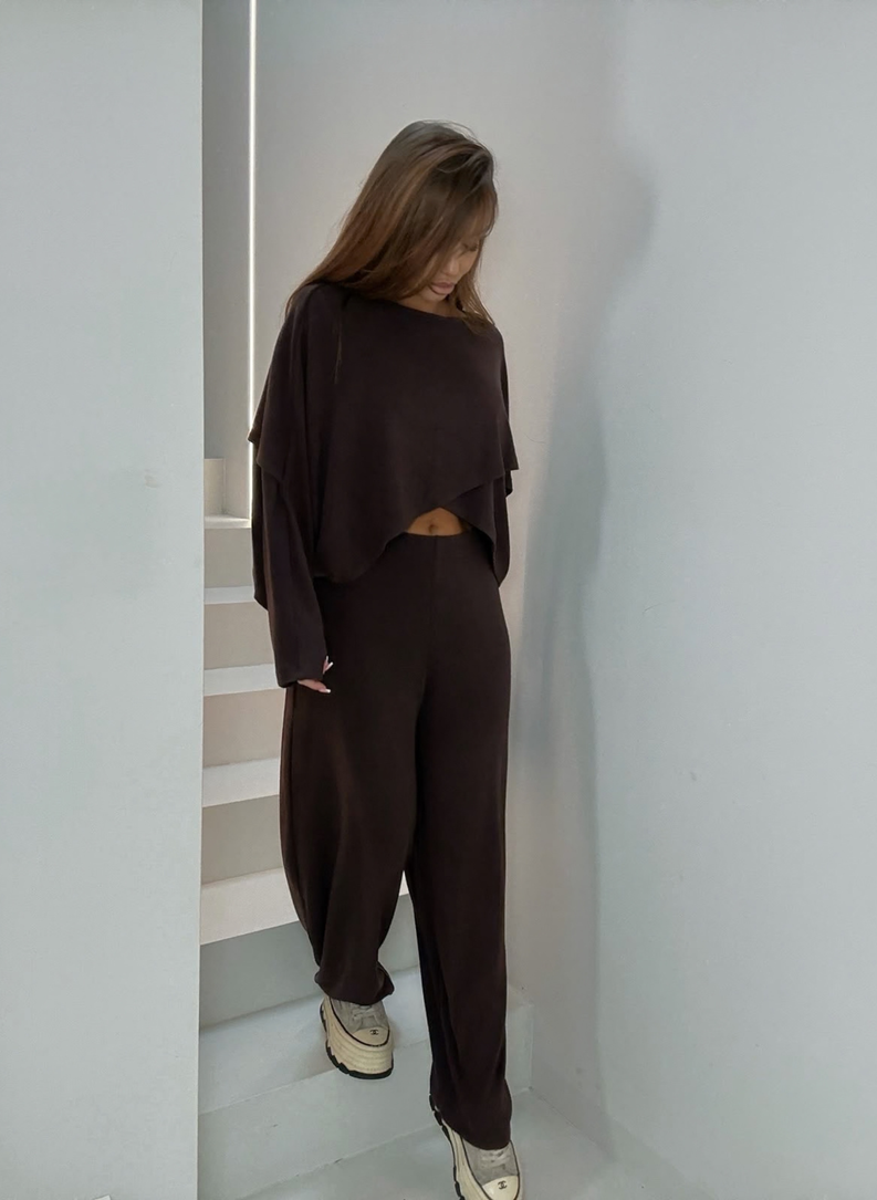 Women’s KENIA set, brown