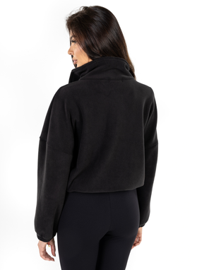 ASPEN Women's Black Fleece Sweatshirt