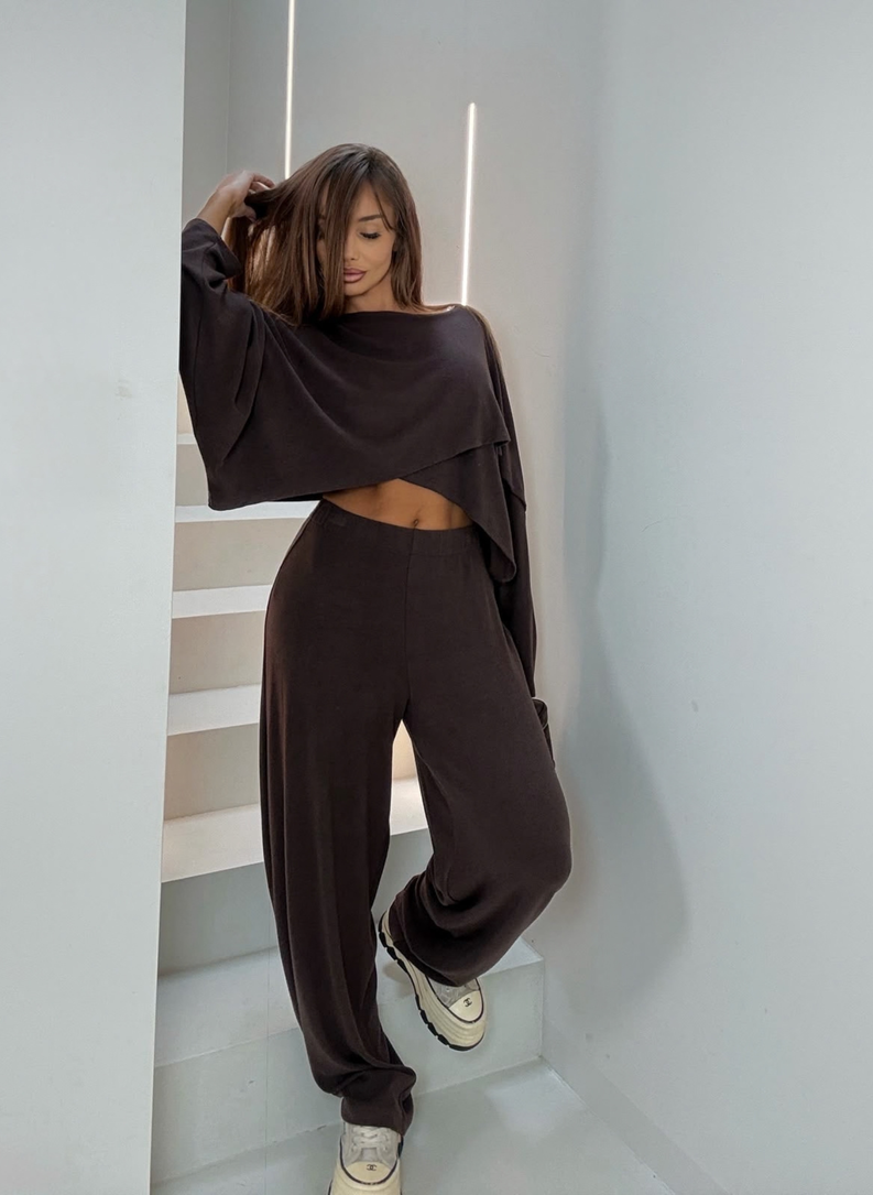 Women’s KENIA set, brown
