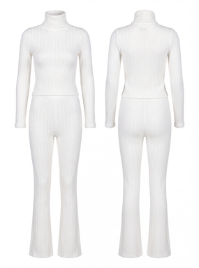 ICELAND sweater set, beige melange