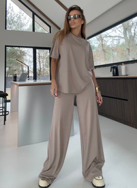 SARA Women's Set, Dark Beige