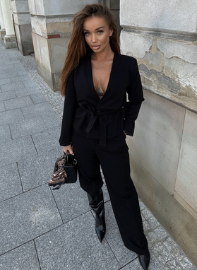 Women's WALERIA set in black