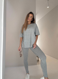 SARA DROP Women's Set, Light Gray