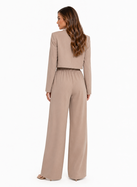 PARMA Women's Suit in Taupe