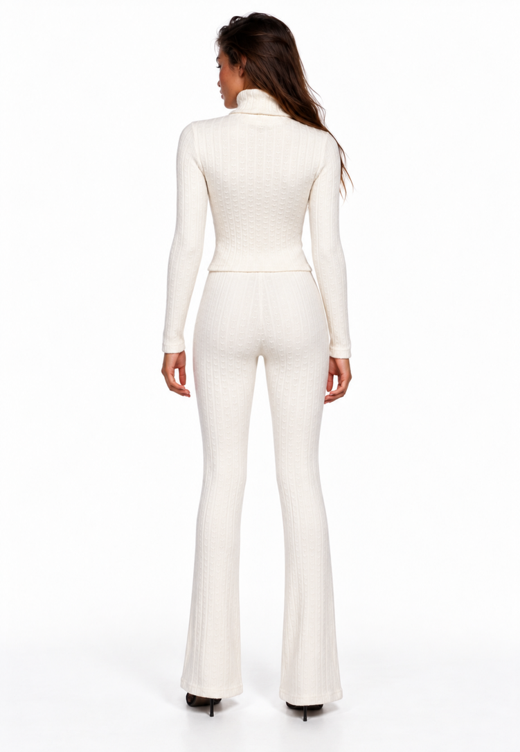 ICELAND sweater set, beige melange